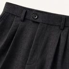 Dama Washington Axel men's tailored pleated dress pants black - view 7