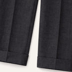 Dama Washington Axel men's tailored pleated dress pants black - view 6
