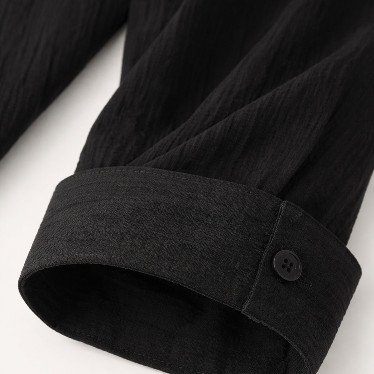 Erik | Men's Slim Fit Dress Shirt Black Pinstripe