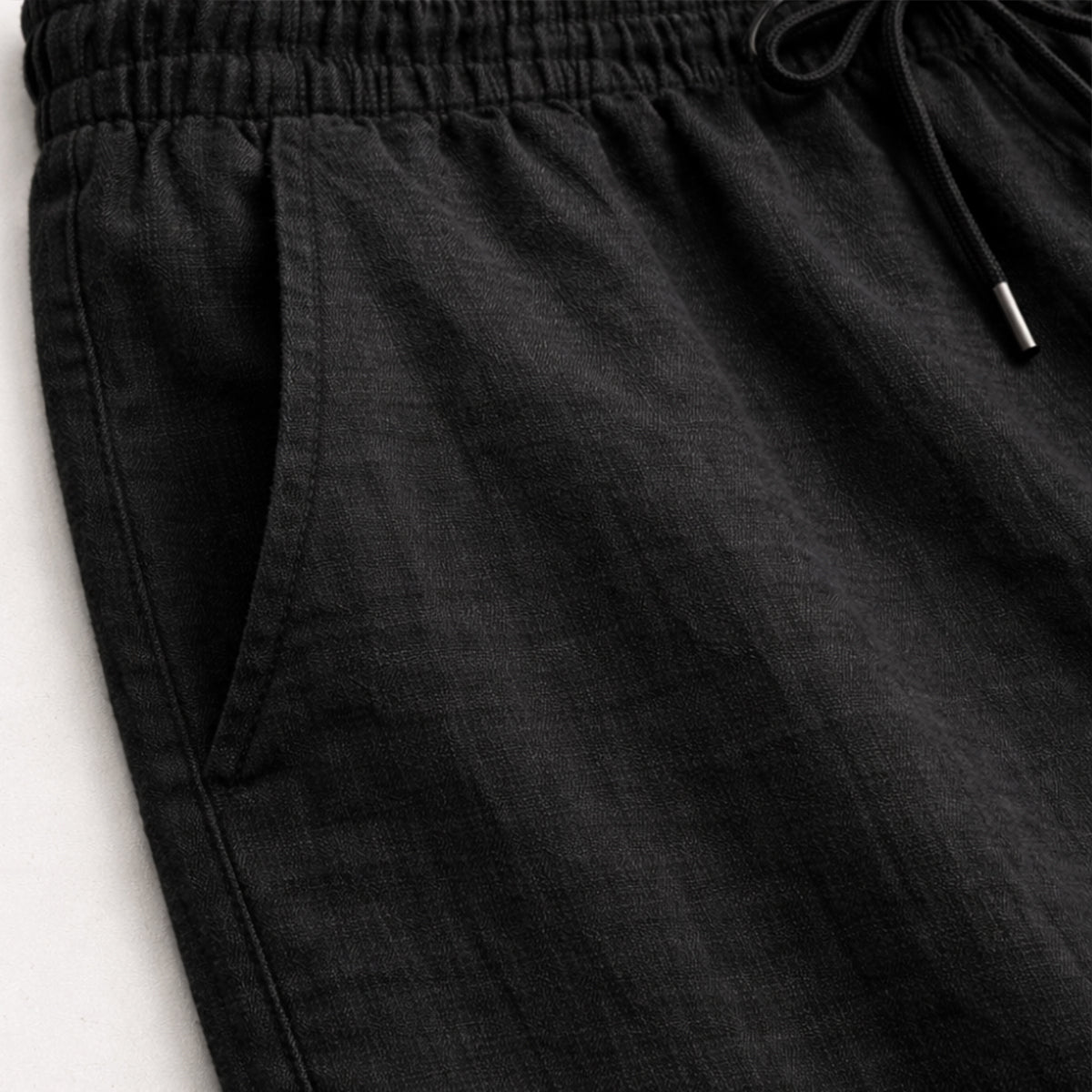 Sage | Men's Graphic Sweatpants Black Relaxed Fit