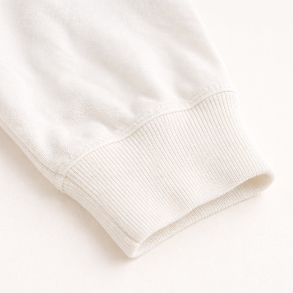 Callum | Men's Henley Shirt White Long Sleeve