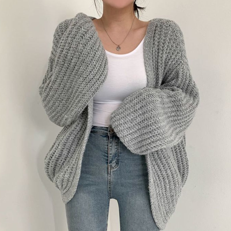 Dama Washington Eponine women's oversized open front cardigan - view 6