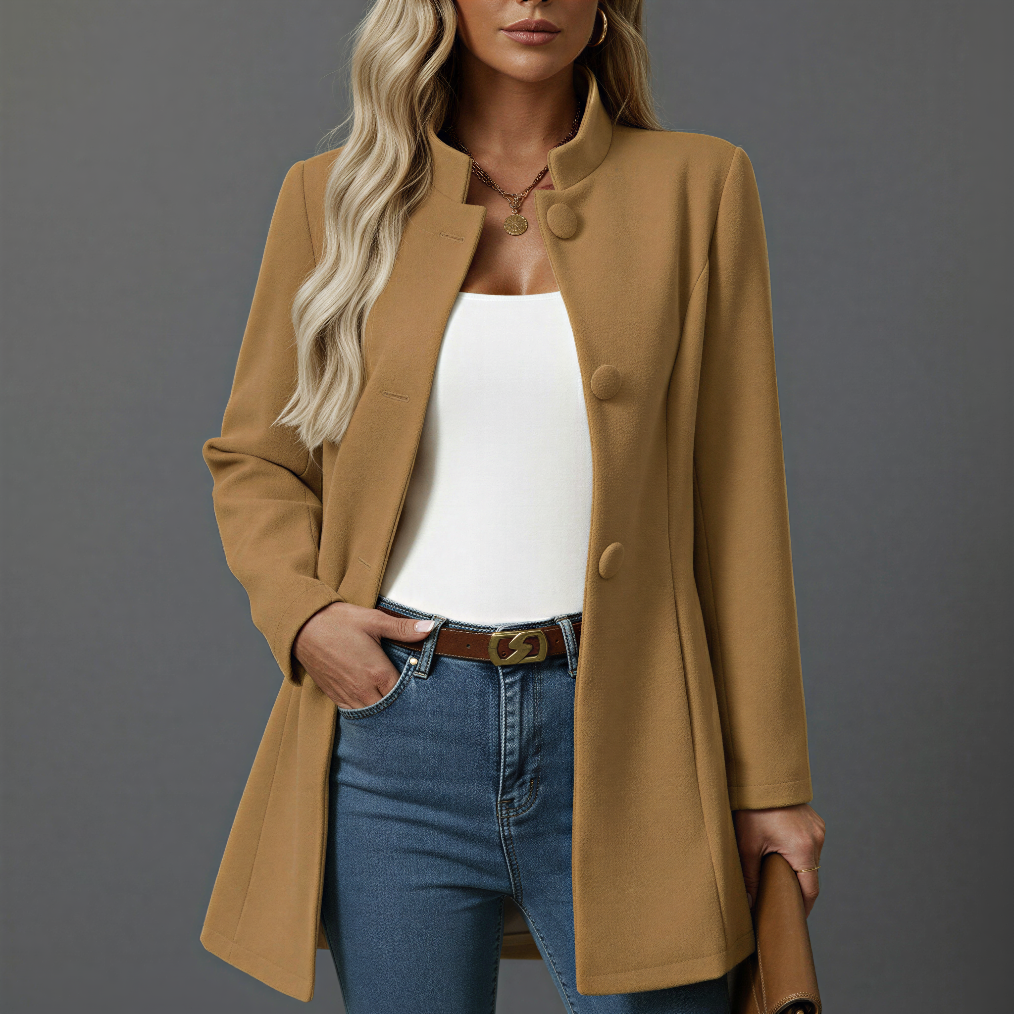 Dama Washington Amelia coat - front view