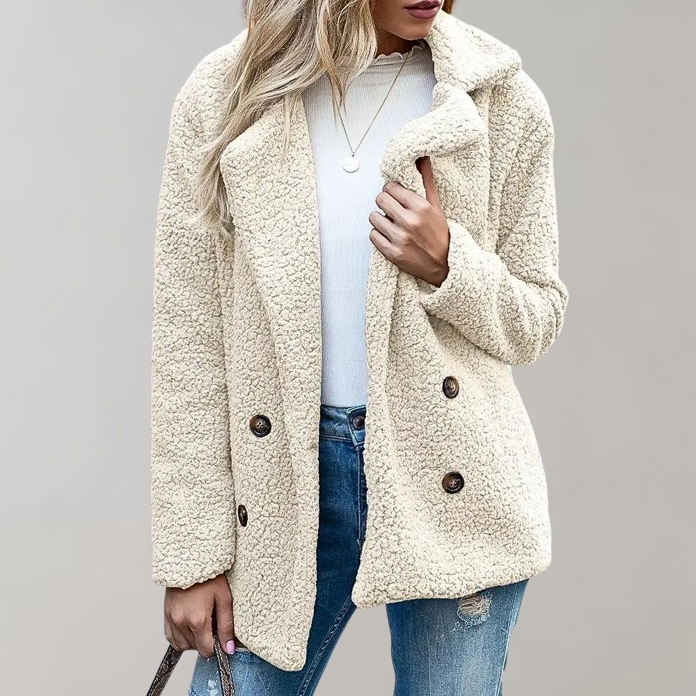 Dama Washington Dianthe women's double breasted relaxed fit jacket - view 2