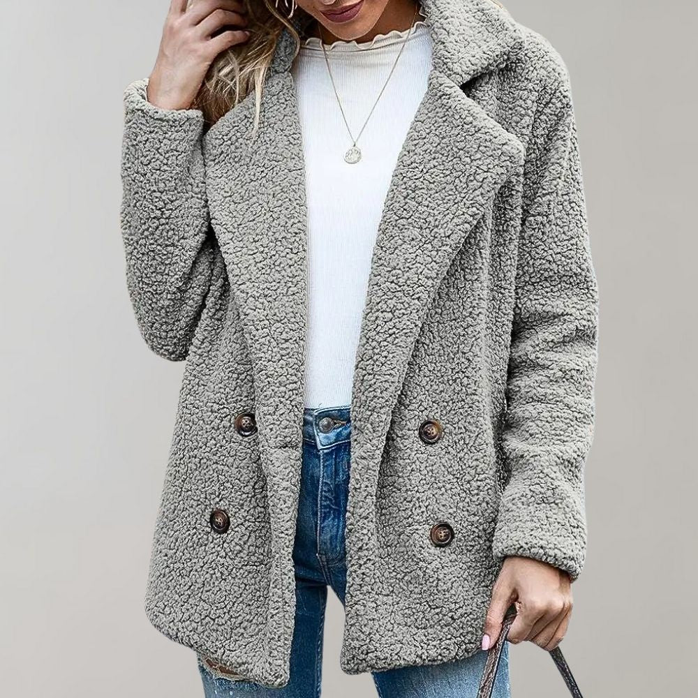 Dama Washington Dianthe women's double breasted relaxed fit jacket - view 3