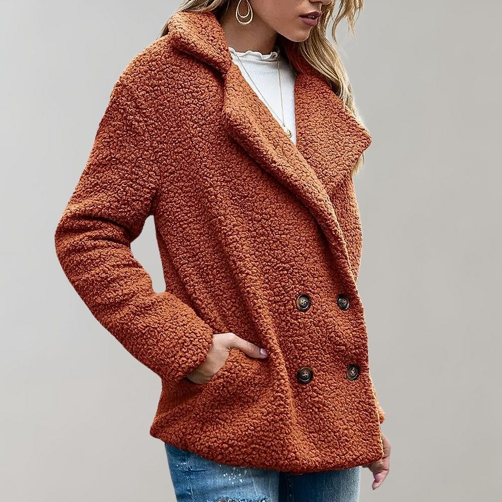 Dama Washington Dianthe women's double breasted relaxed fit jacket - view 5