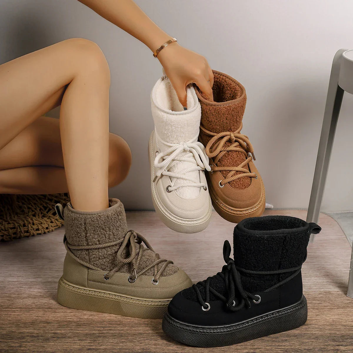 Dama Washington Romilly women's orthopedic lace-up ankle boots - view 2