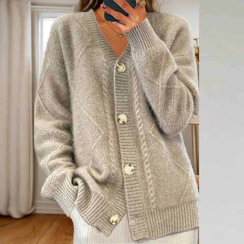 Dama Washington Mathilde women's button-down v-neck cardigan - view 4