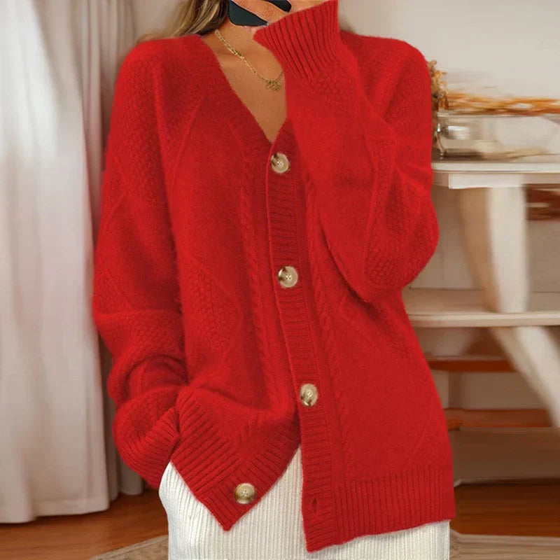 Dama Washington Mathilde women's button-down v-neck cardigan - view 3
