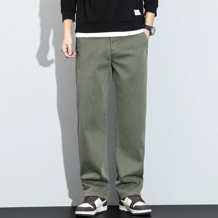 Arlo | Men's Relaxed Fit Linen Pants Sage Green