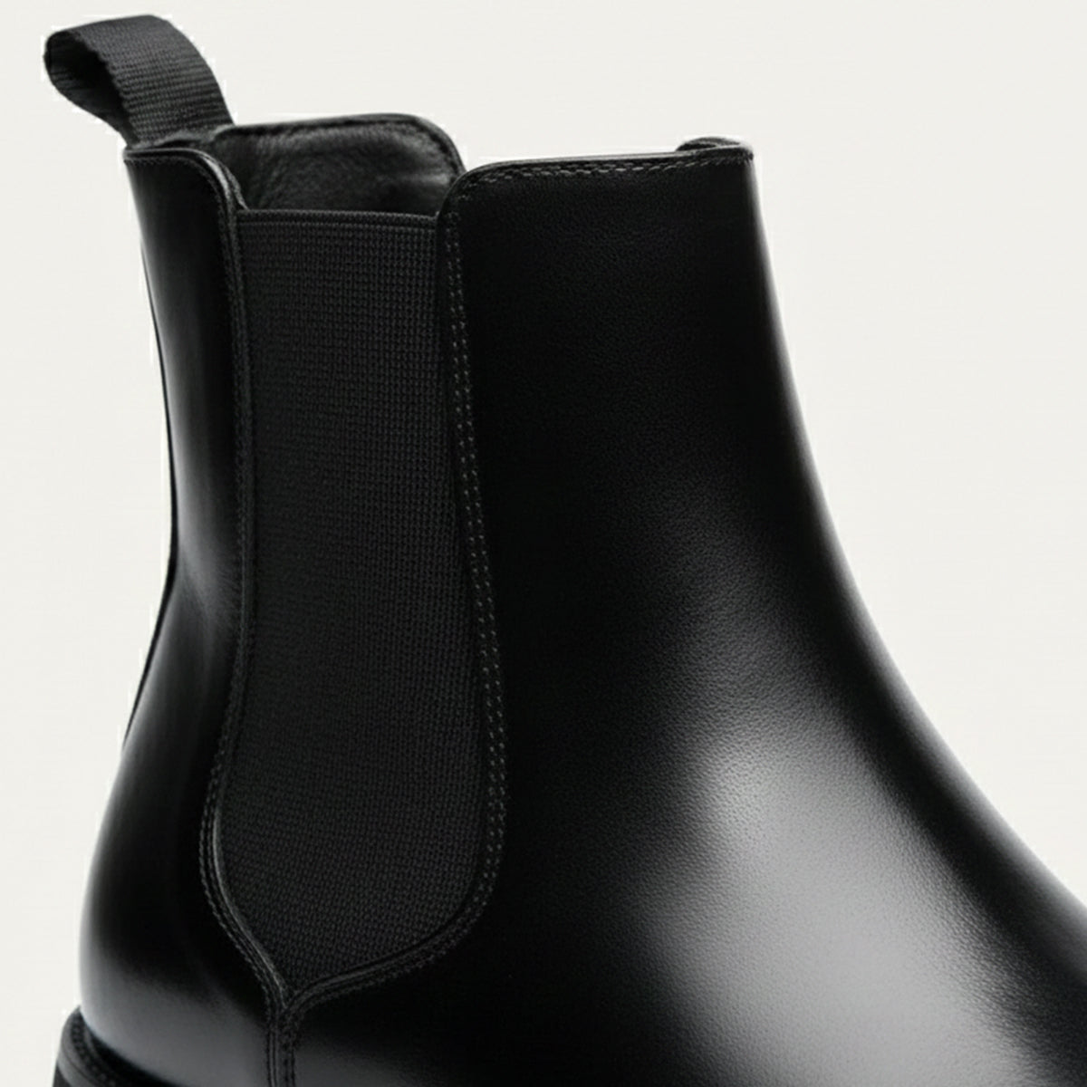 Axel | Men's Chelsea Leather Boots Black