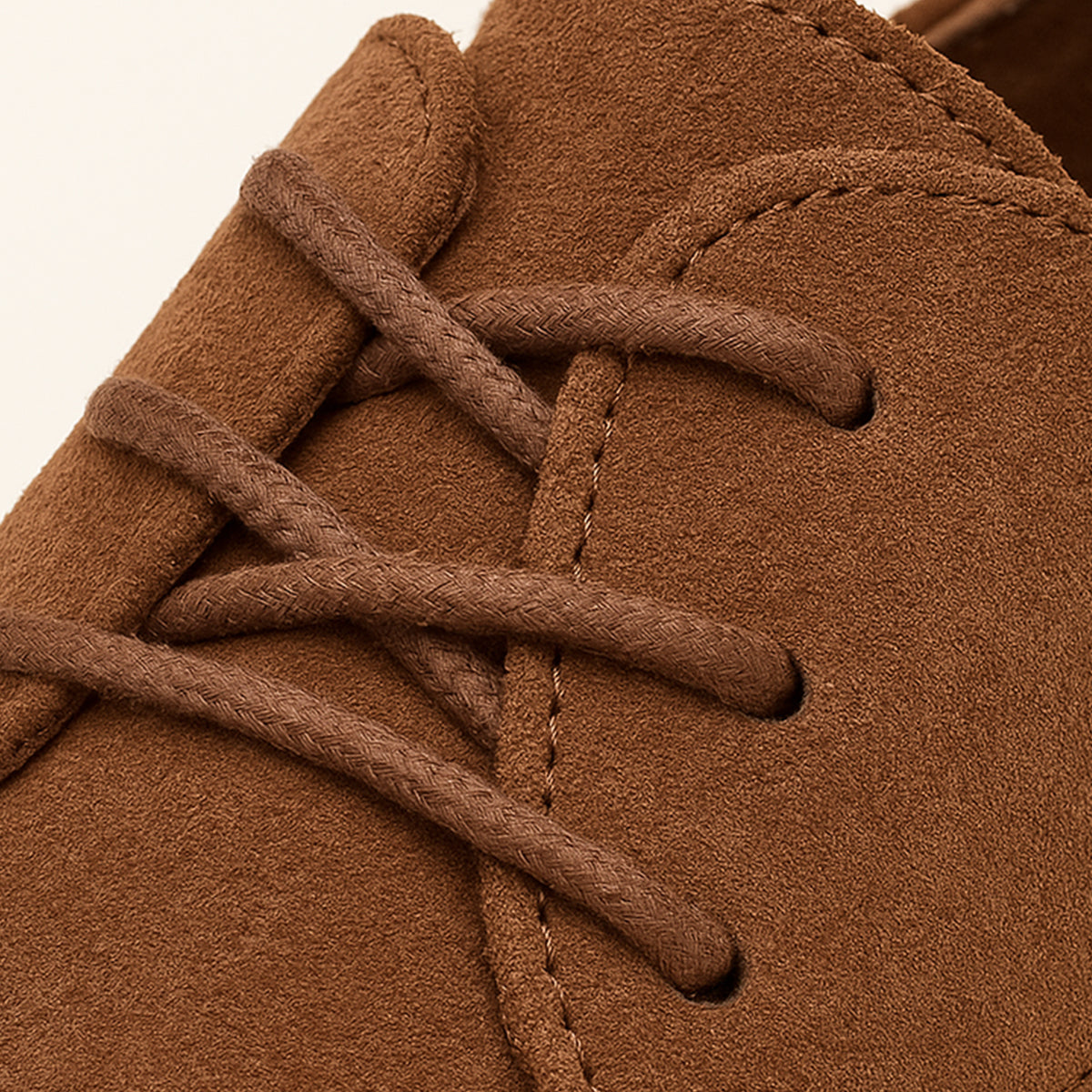 Axel | Men's Suede Oxford Shoe Brown Lace Up