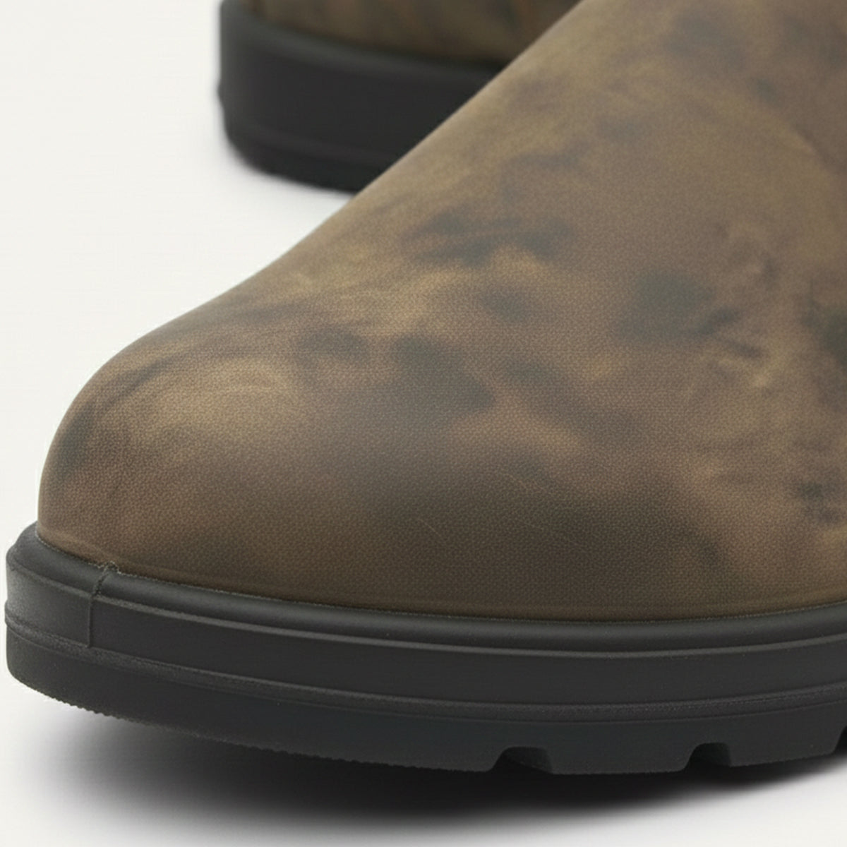 Bram | Men's Suede Chelsea Boot Brown Black Sole