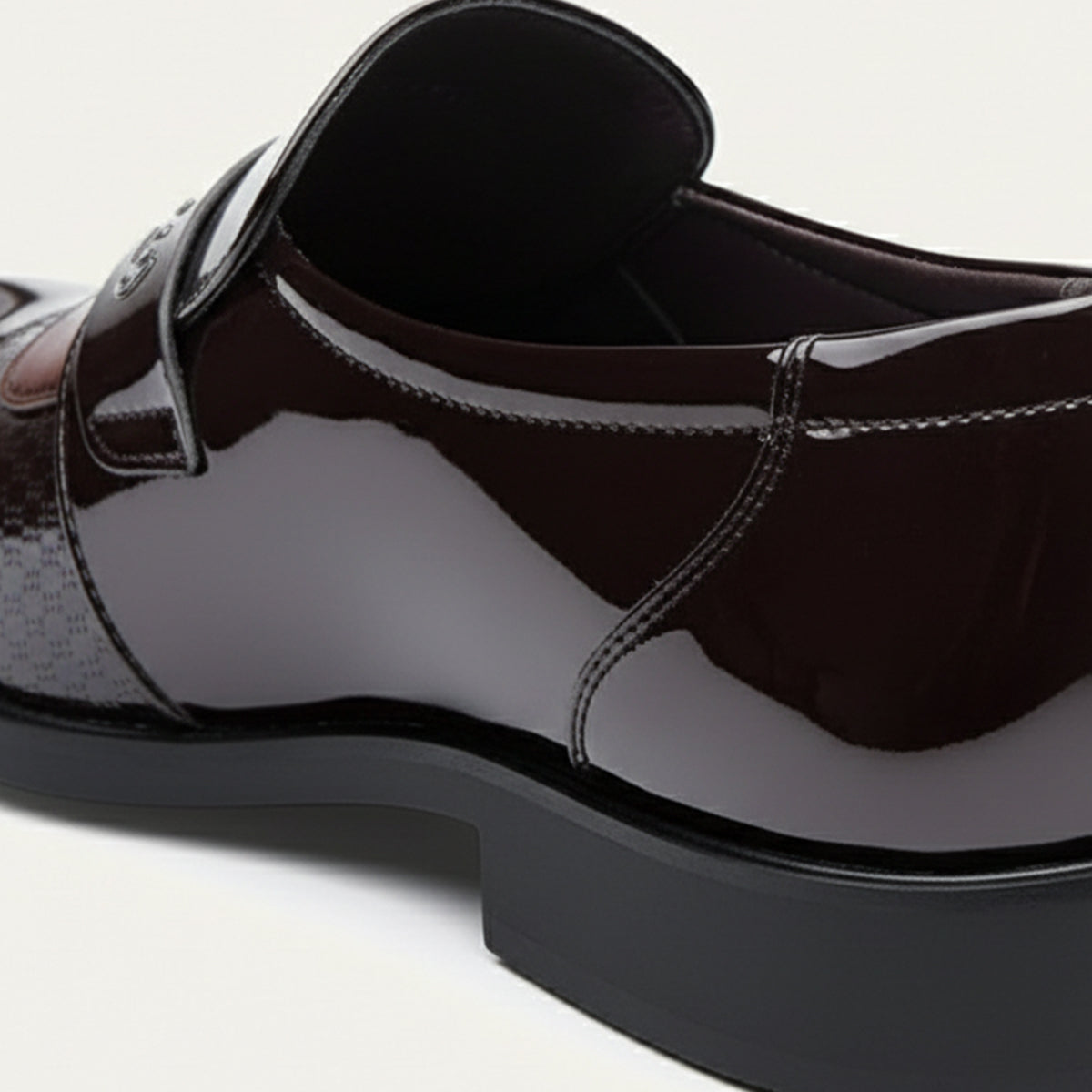 Jude | Men's Patent Leather Loafer Black Formal Dress Shoe