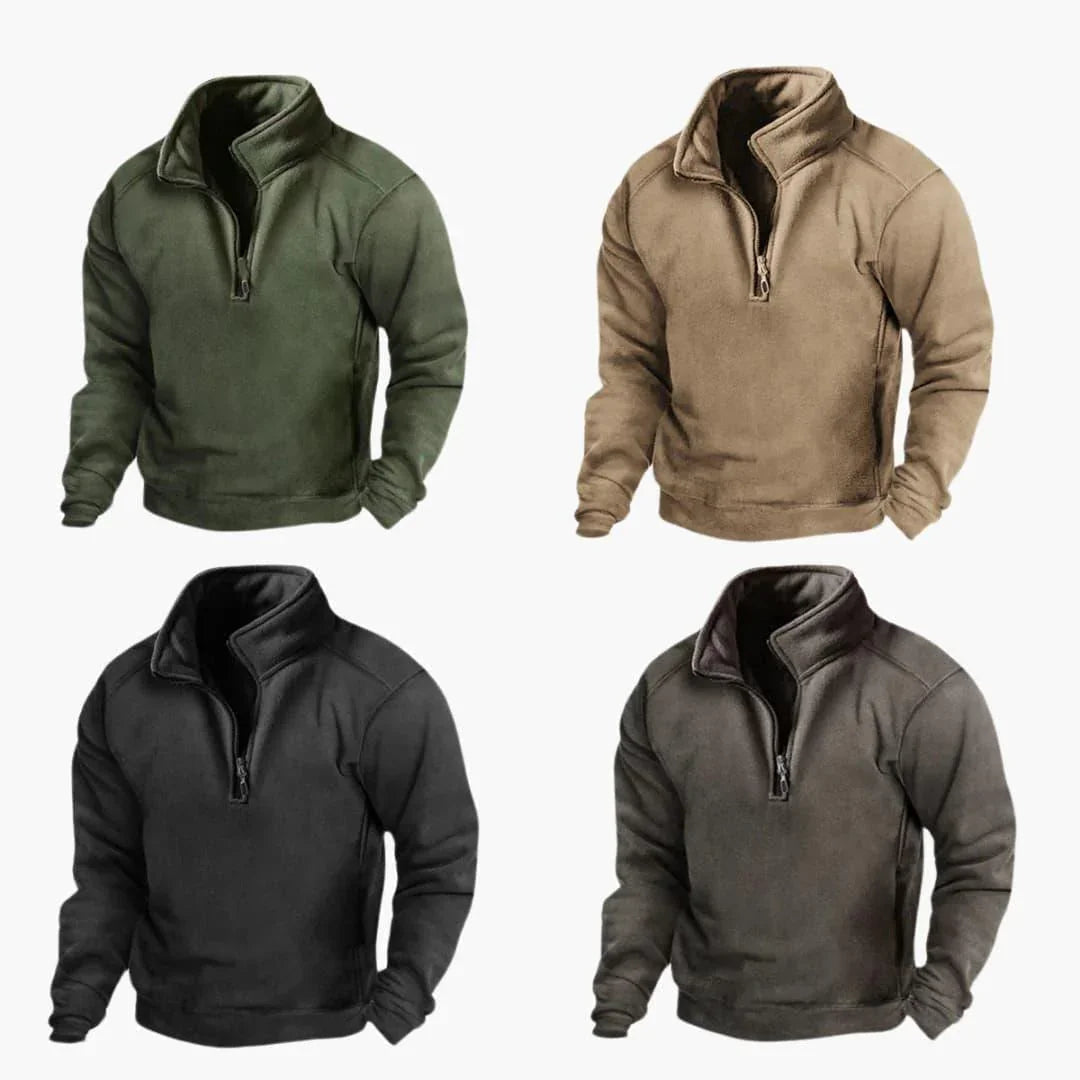 Dama Washington Hayes quarter-zip fleece jacket - view 5
