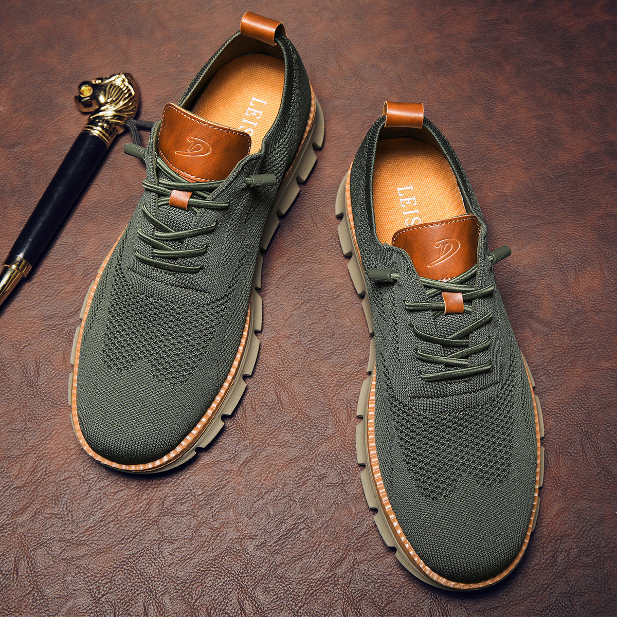 Dama Washington Leland men's lace-up casual sneakers - view 11
