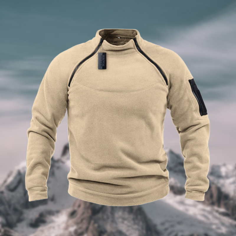 Dama Washington Grayson mock neck quarter zip sweater - view 4
