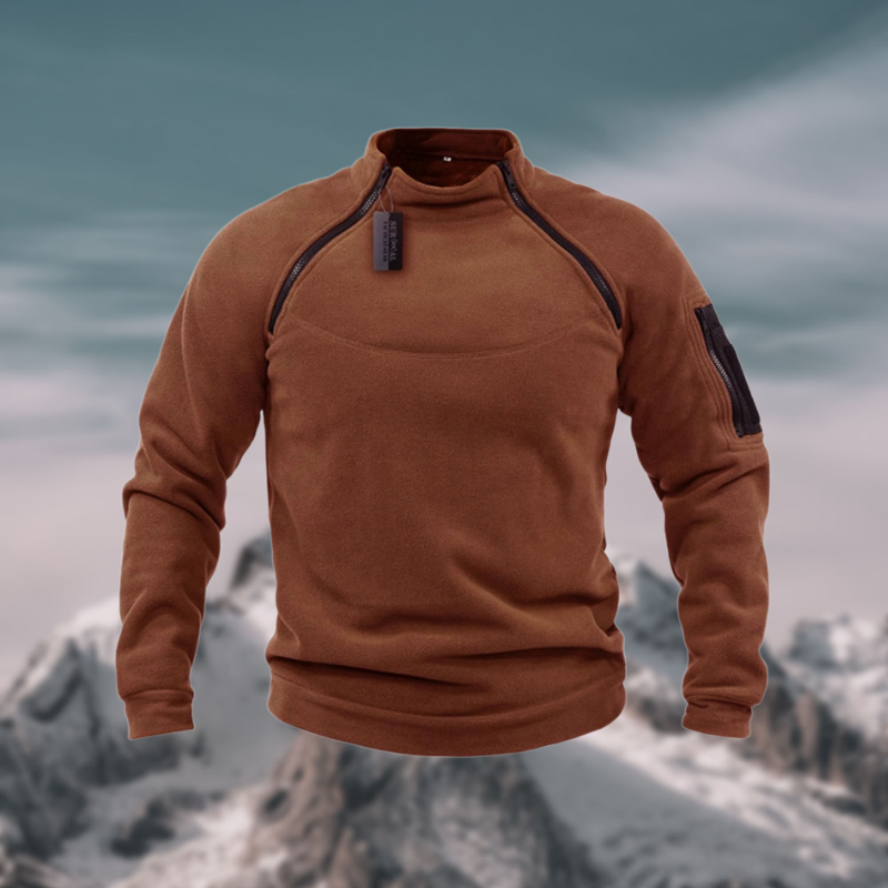 Dama Washington Grayson mock neck quarter zip sweater - view 7