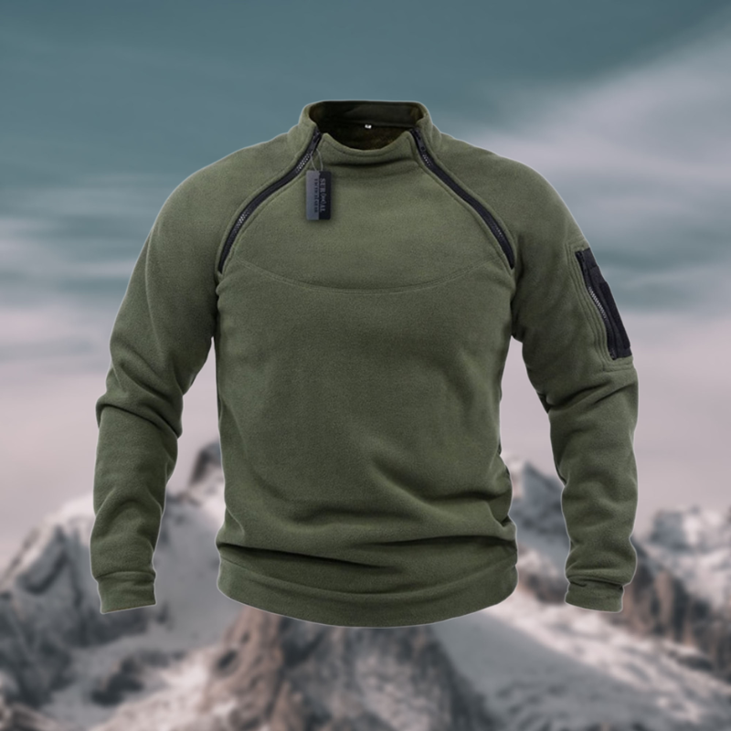 Dama Washington Grayson mock neck quarter zip sweater - view 5
