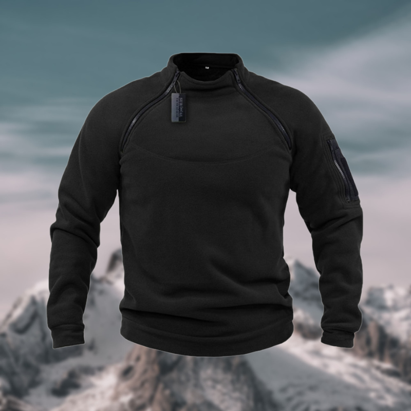 Dama Washington Grayson mock neck quarter zip sweater - view 6