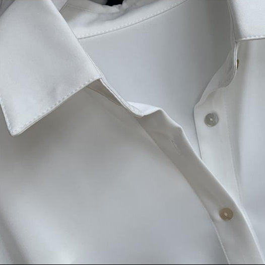 Rue | Women's Long Sleeve Button Down Shirt Cream