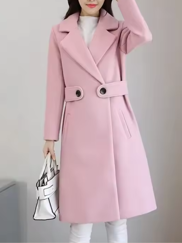 Dama Washington Guinevere women's belted long coat - view 11