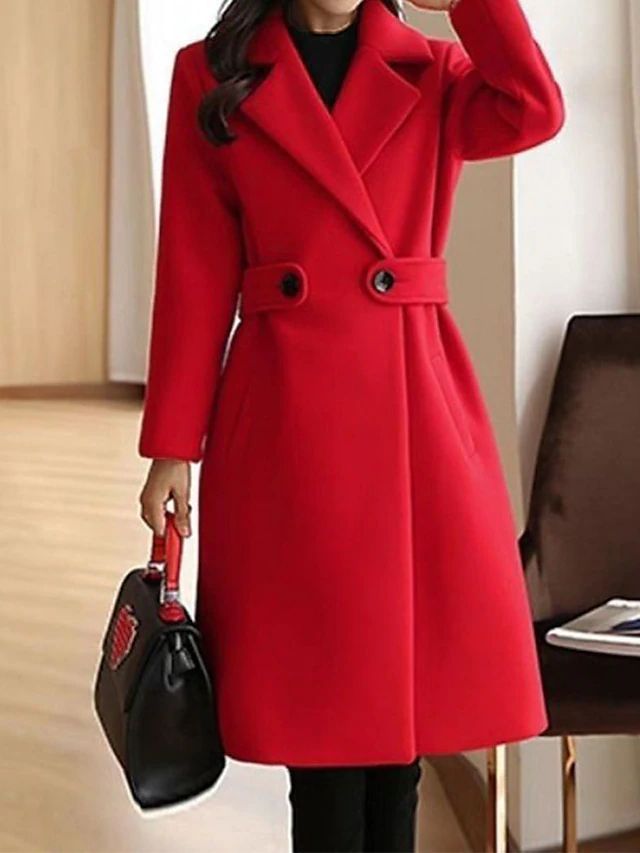 Dama Washington Guinevere women's belted long coat - view 7