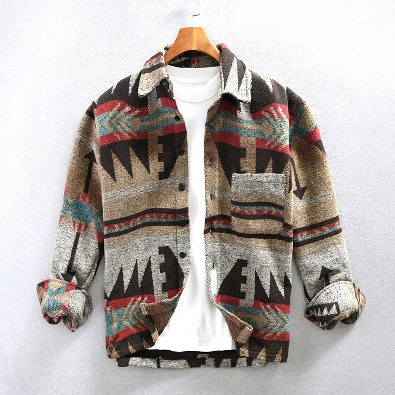 Dama Washington Eilert men's button-down casual jacket - front view