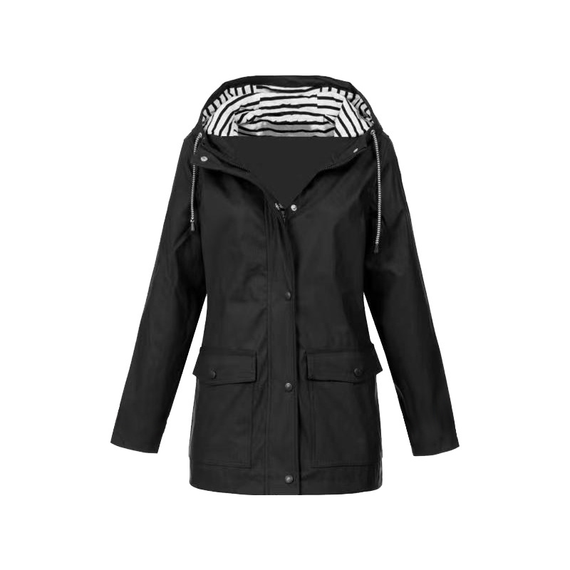 Dama Washington Juno longline hooded jacket - view 5