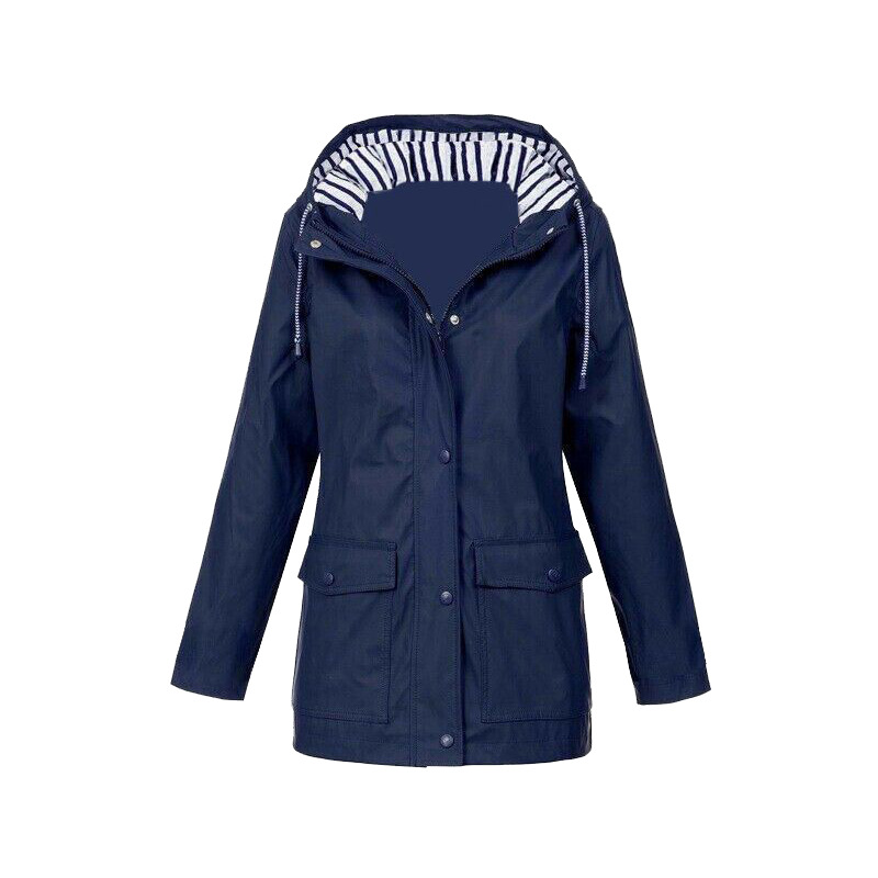 Dama Washington Juno longline hooded jacket - view 7