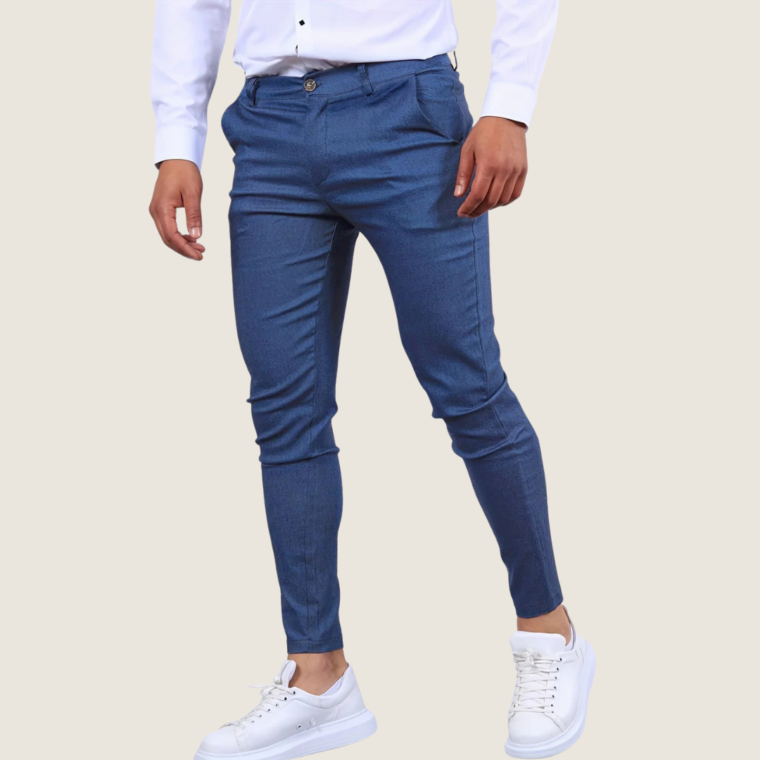 Axel | Men's Slim Fit Jeans Medium Blue