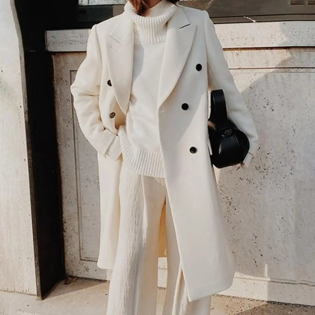 Dama Washington Cosima women's double-breasted long coat - view 2