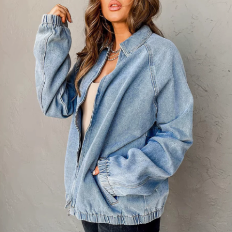 Dama Washington Daphne women's zip-up bomber jacket - view 3