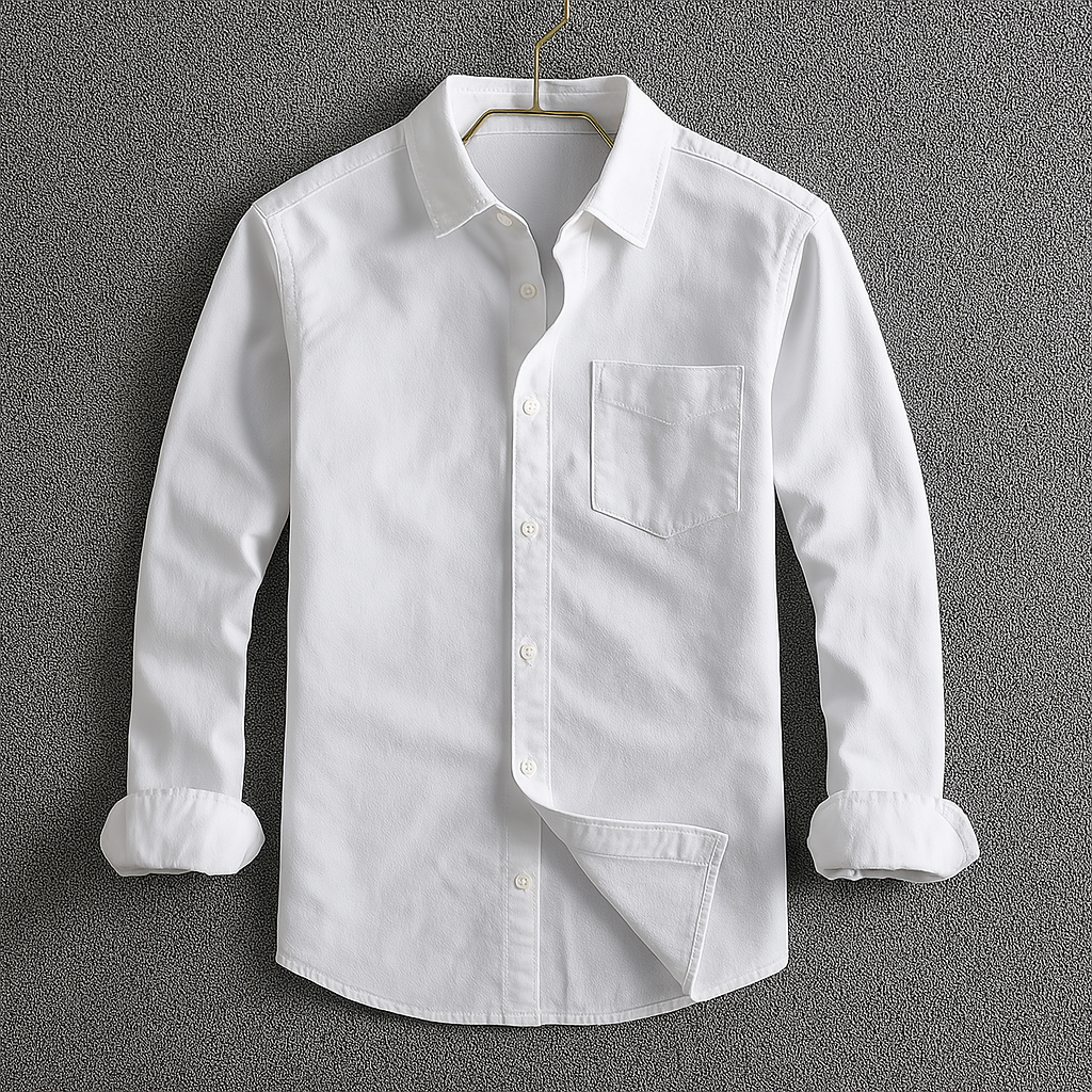 Shaw | Men's Denim Shirt Black Button Down