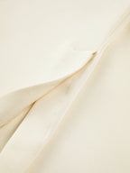 Dama Washington Wren women's strapless blazer suit cream button front - view 9