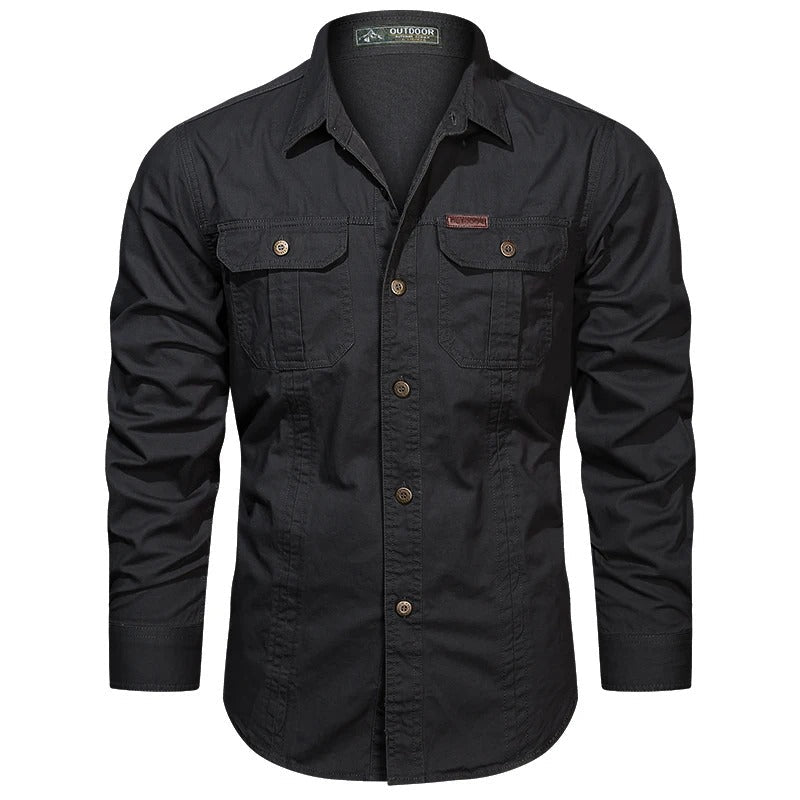 Dama Washington Octavian men's long sleeve button-down shirt - view 7