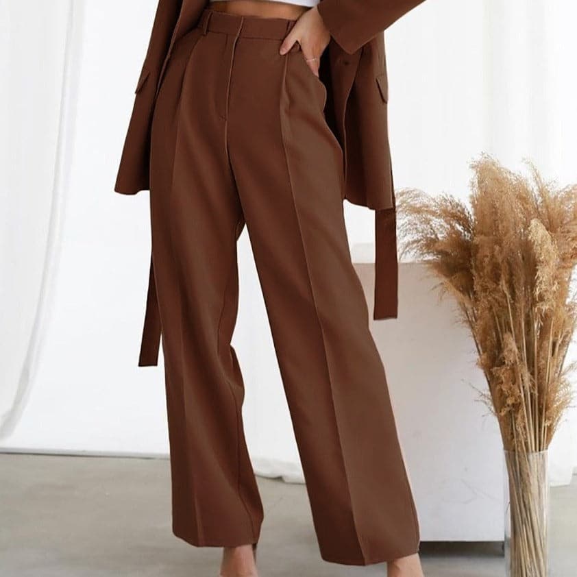 Dama Washington Paulina high-waisted wide leg pants - view 2