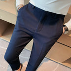 Dama Washington Halsey men's slim fit textured dress pants - view 4