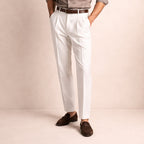Dama Washington Axel men's tailored pleated dress pants black - view 4