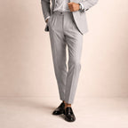 Dama Washington Axel men's tailored pleated dress pants black - view 2