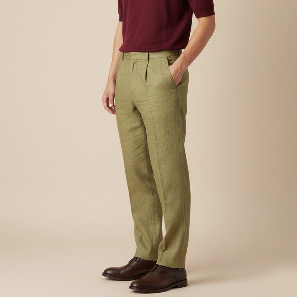 Dama Washington Axel men's pleated dress pants black - view 5