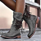 Dama Washington Anemone women's lace-up studded boots - view 2
