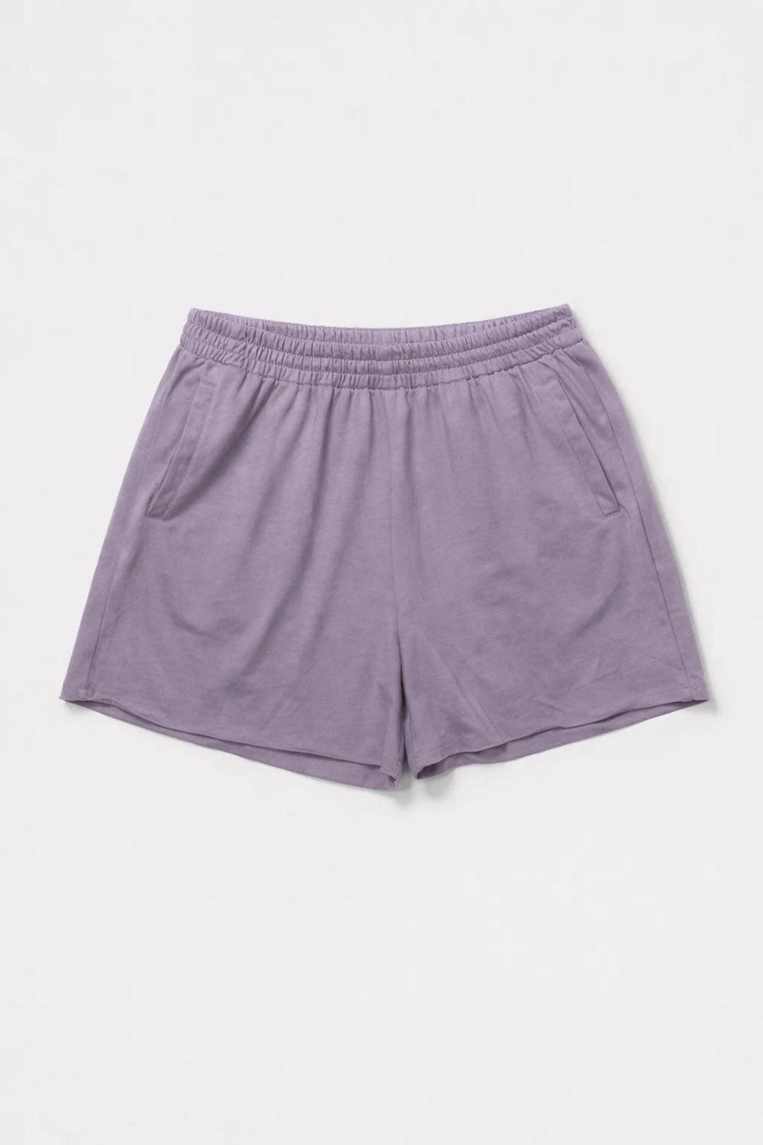 Isla | Women's Lounge Set Lavender Short Sleeve Shorts