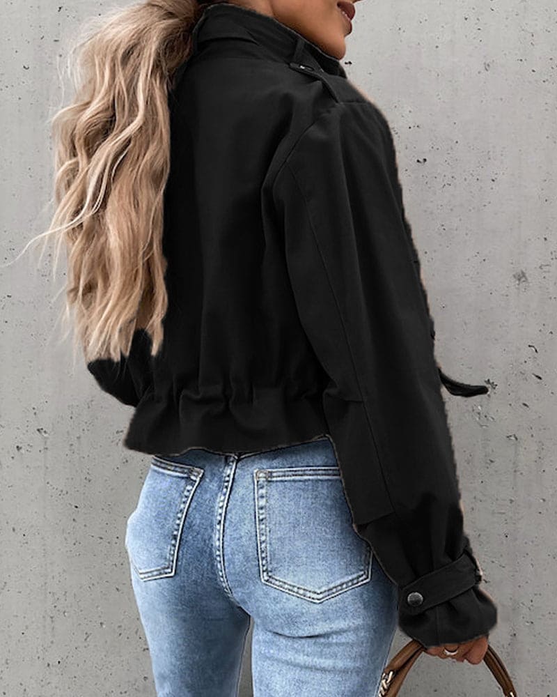 Dama Washington Gabrielle women's cropped utility jacket - view 5