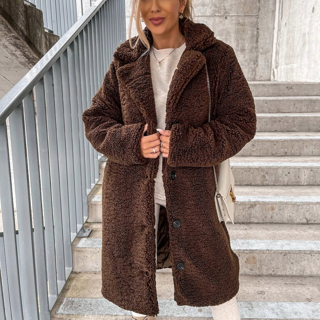Dama Washington Adeline oversized teddy coat - view 4