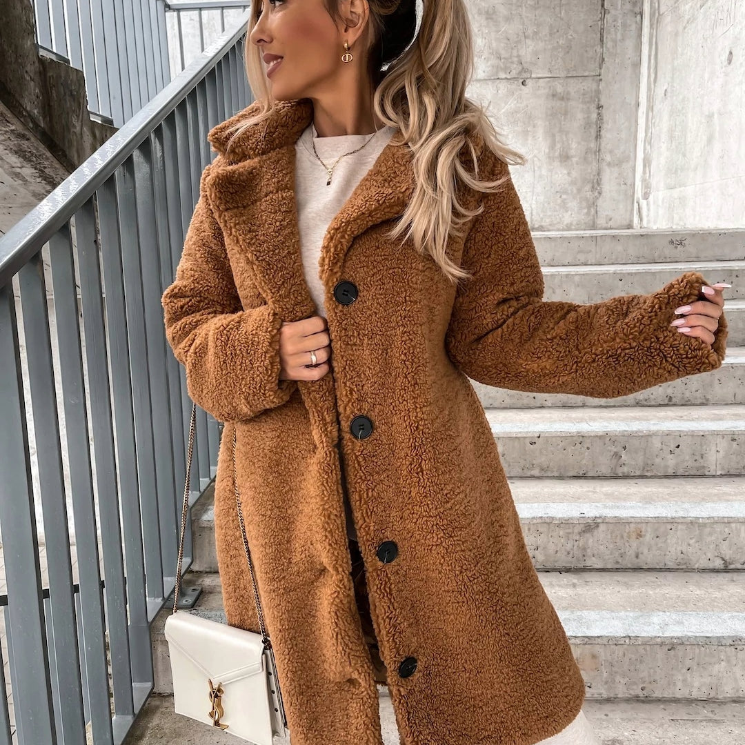 Dama Washington Adeline oversized teddy coat - view 2