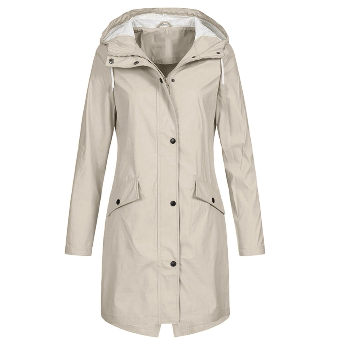 Dama Washington Nadia hooded mid-length coat - view 2