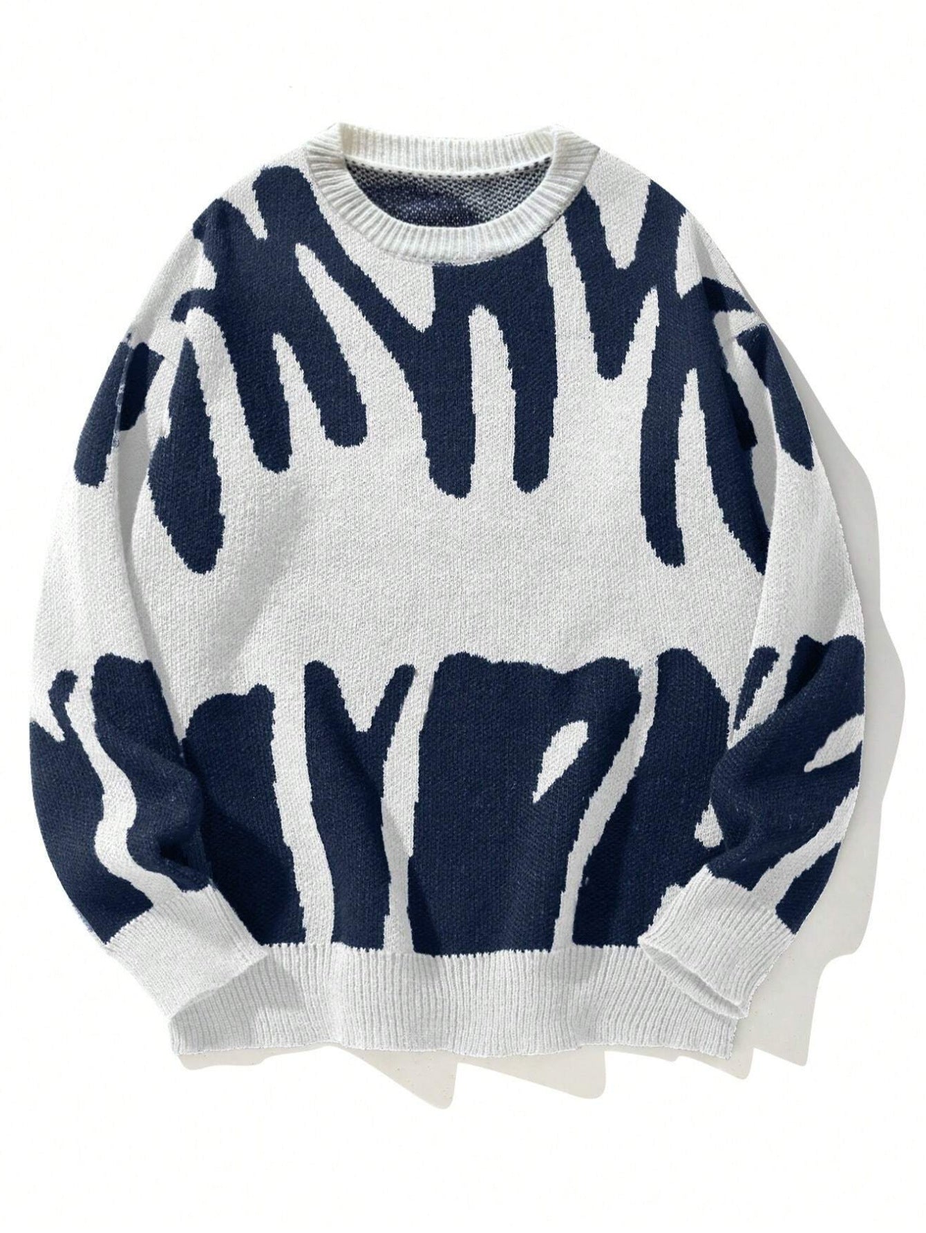 Dama Washington Norah women's oversized crew neck graphic sweater - view 3