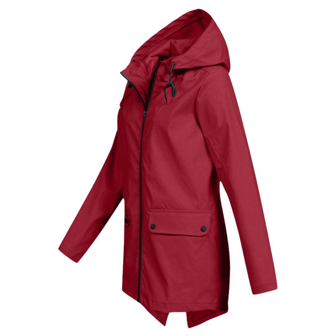Dama Washington Ramona women's hooded anorak jacket - front view