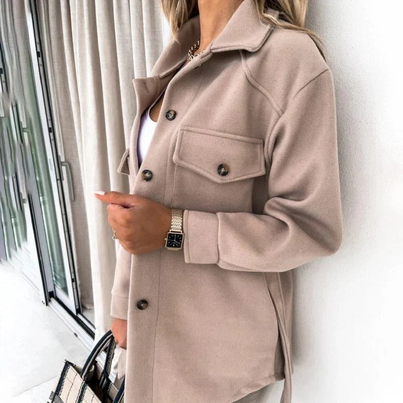 Dama Washington Susanna women's overshirt button-down shirt jacket - view 5